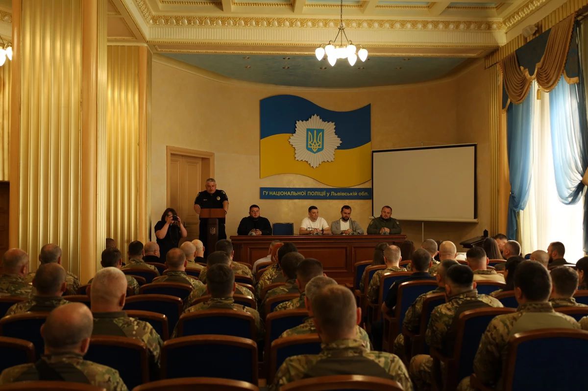 На Львівщині відзначили другу річницю створення стрілецького батальйону поліції «КОРД»
